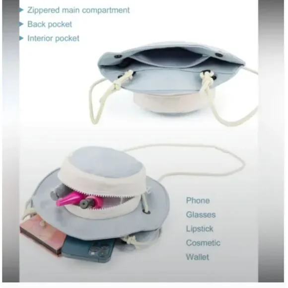 Bucket Hat Crossbody Bag - NWT - Picture 4 of 5